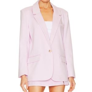 Steve madden revolve kaira blazer pink tulle